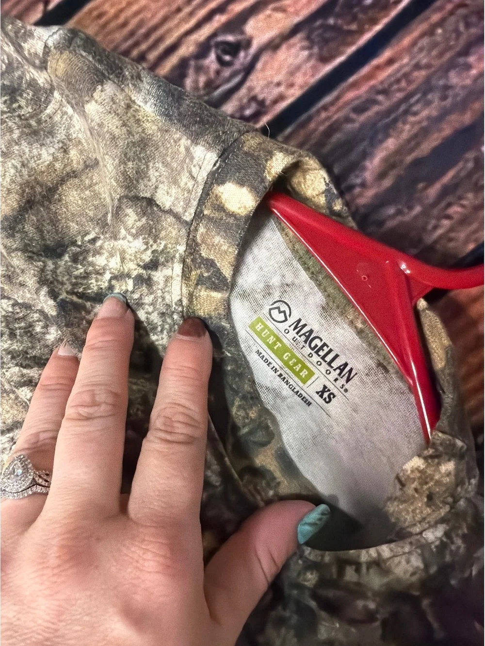 Magellan Hunt Gear Camouflage Shirt and Pants Set youth XS